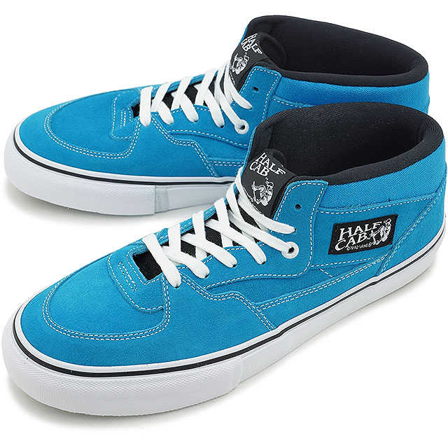 vans half cab blue