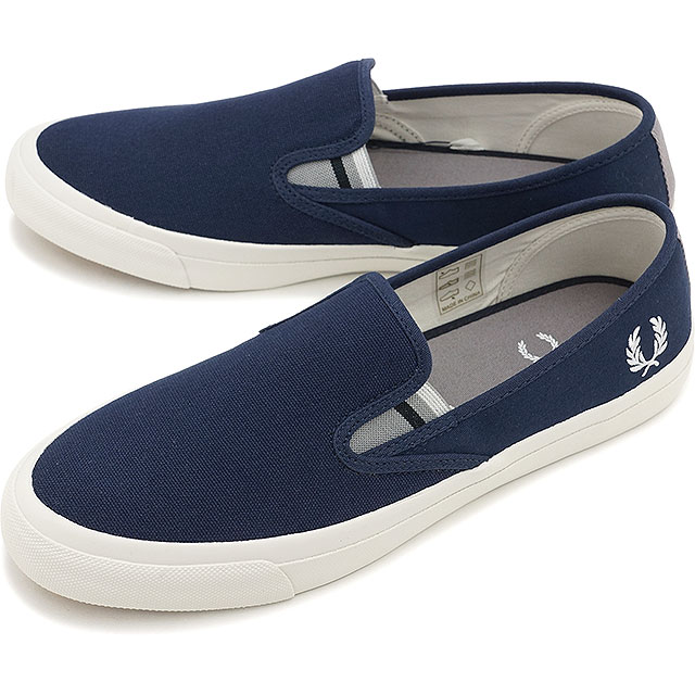 slip on fred perry shoes