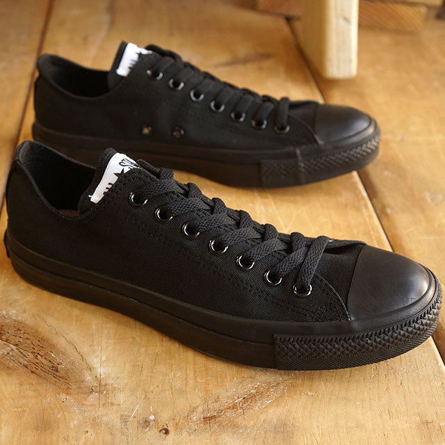 converse all star ox black