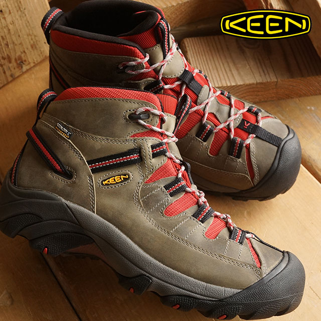 keen men's targhee ii mid waterproof hiking boot