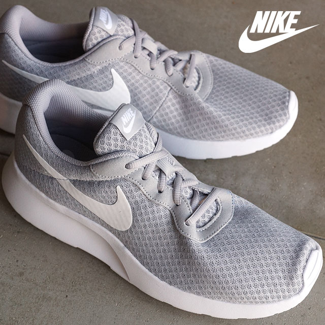 mens grey nike tanjun