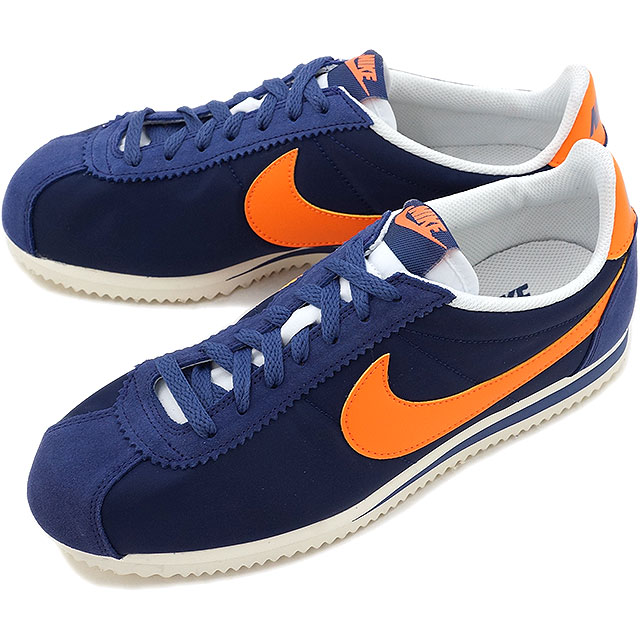 nike cortez classic blue