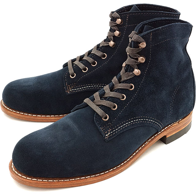 wolverine 1000 mile navy suede