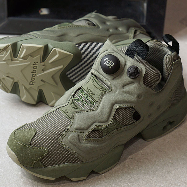 hunter green reebok classics