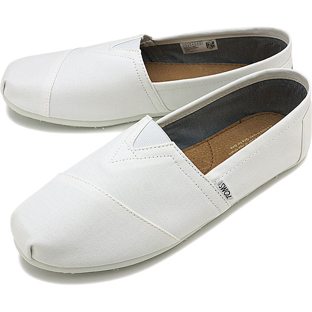 toms classic white canvas