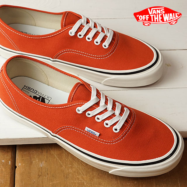 red orange vans
