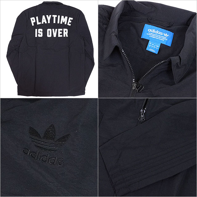 adidas Adidas originals apparel men NYC COACH JACKET coach jacket black (BK0036 SS17) adidas Adidas originals apparel men NYC COACH JACKET coach jacket black (BK0036 SS17)