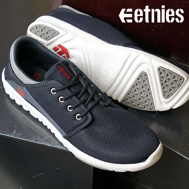 etnies scout navy red