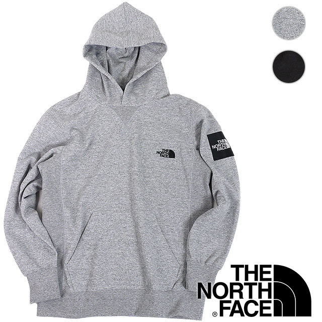 the north face square logo hoodie