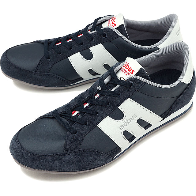 モーブス 靴 シュパン SPAN メンズ S.WHT 【コンビニ受取対応商品】 mobus NAVY/ （M-1803T-3113 SS18） スニーカー