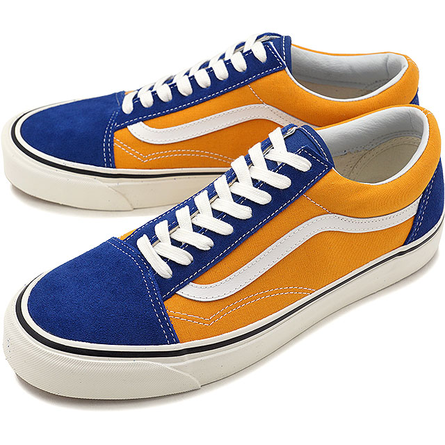 blue and gold vans