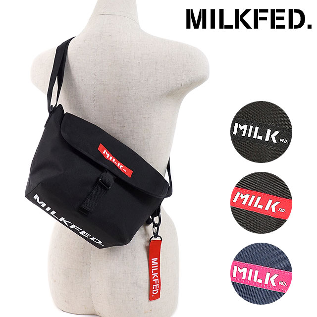 楽天市場 完売 ミルクフェド Milkfed メッセンジャーバッグ ミニ ショルダーバッグ Messenger Bag Mini かばん レディース Mischief