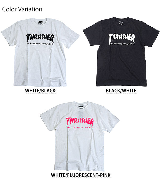 pink and white thrasher shirt