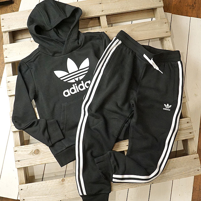 adidas youth trefoil hoodie