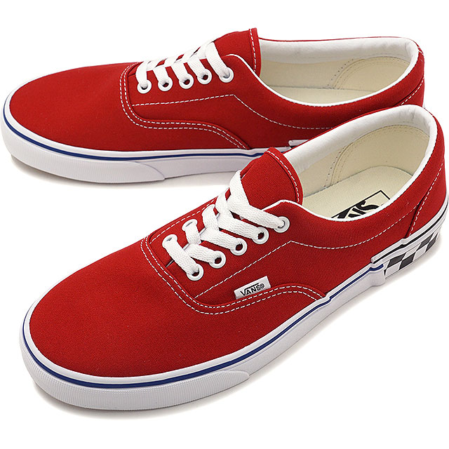 red vans shoes mens