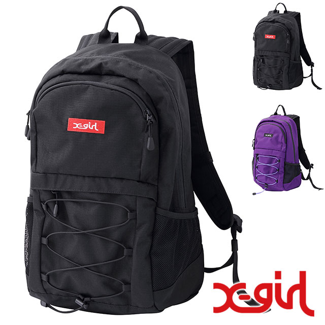 楽天市場 完売 エックスガール X Girl レースアップ バックパック Laceup Backpack メンズ レディース Xgirl リュックサック デイパック 通勤 通学 かばん バッグ Ss19 Mischief