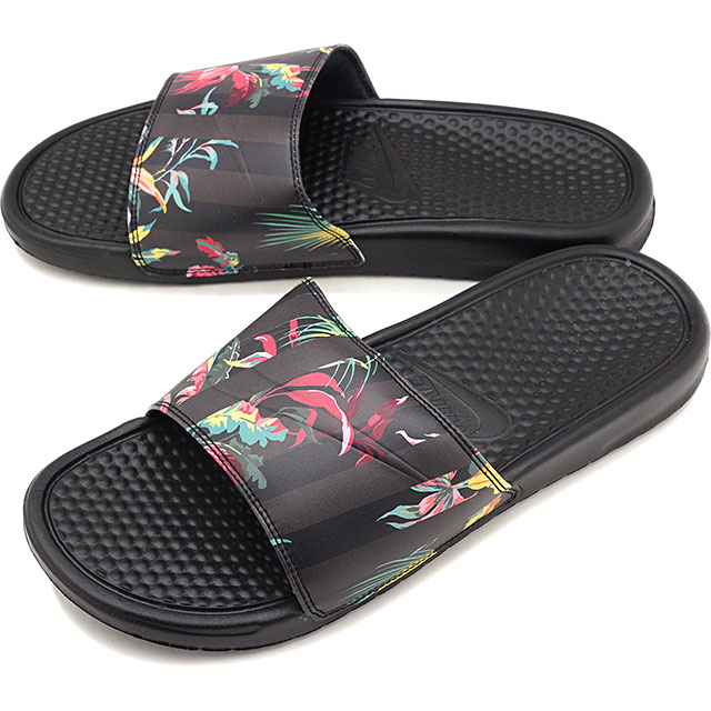 nike floral slides mens