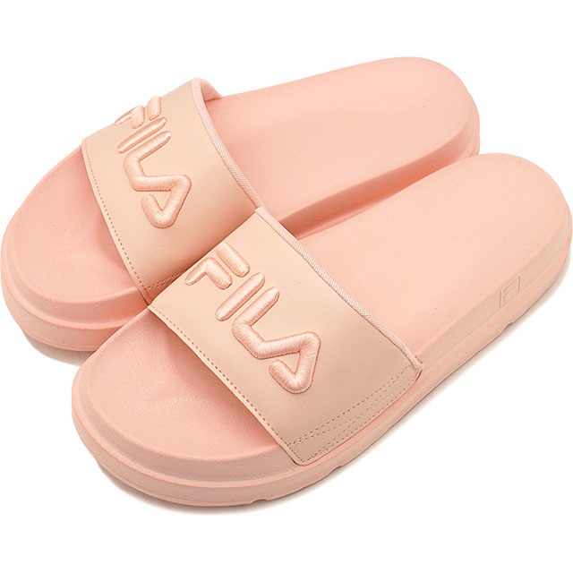 fila flip flops pink