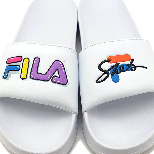 fila sandals mens purple