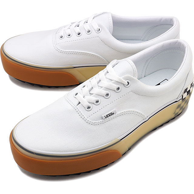 white vans with brown bottom cheap online