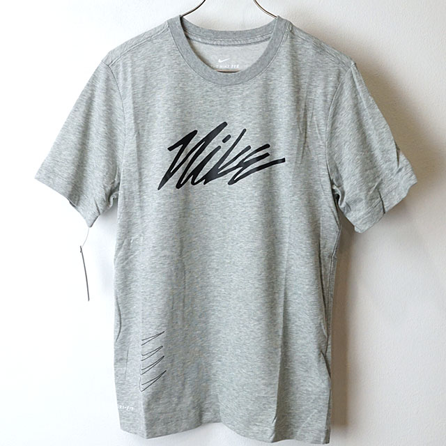 dark grey dri fit shirt