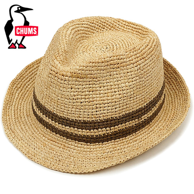 楽天市場 7 17まで 楽天カードで最大16倍 チャムス Chums 帽子 ラフィアハット Raffia Hat Ch05 1172 Ss メンズ レディース フリーサイズ 麦わら帽子 中折れ ストローハット アウトドア Mischief