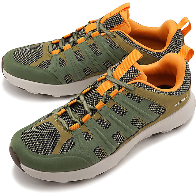 最安 4 25限定 楽天カードで最大16倍 メレル Merrell スニーカー メレル クラウド モアブ M Merrell Cloud Moab J Ss21 メンズ エコ素材 アウトドア 靴 Deep Lichen グリーン系 Mischief 新品本物 Pertanian2 Bp2rd Natunakab Go Id