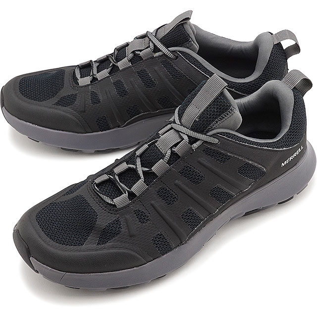 新品本物 メレル Merrell スニーカー メレル クラウド モアブ M Merrell Cloud Moab J Ss21 メンズ エコ素材 アウトドア 靴 Black Granite ブラック系 55 以上節約 Www Faan Gov Ng