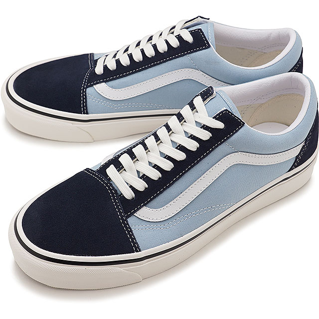 魅了 楽天市場 5 1限定 楽天カードで10倍 バンズ Vans スニーカー アナハイムファクトリー Ua オールドスクール36 デラックス Anaheim Factory Ua Old Skool 36 Dx Vn0a54f341l Ss21 メンズ レディース ヴァンズ Og Navy Og Lt Blue ネイビー系 Mischief