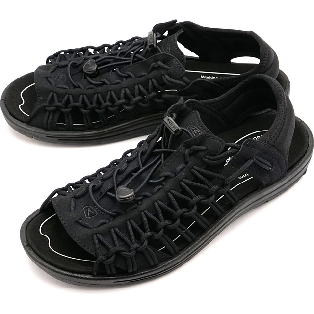 キーン KEEN メンズ サンダル ユニーク ツー オーティー [1027290 SS23] M UNEEK II OT キャンプ アウトドアシューズ Black/Black 正規取扱店 10,780円