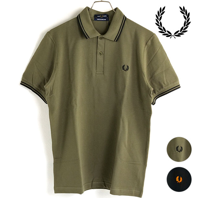 楽天市場】FRED PERRY フレッドペリー ポロシャツ メンズ TWIN TIPPED 