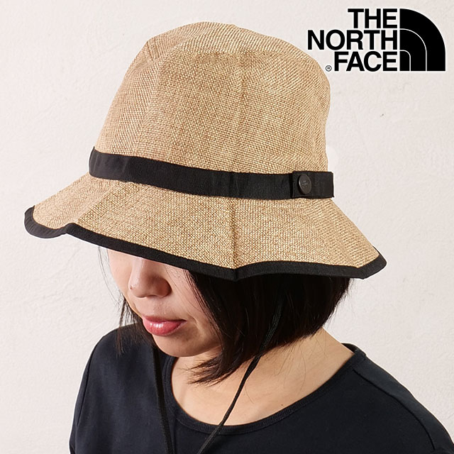 【25%OFF/SALE】ザ・ノース・フェイス THE NORTH FACE ハイクハット [NN02341-NA] HIKE Hat メンズ・レディース TNF アウトドア 麦わら帽子 ウォッシャブル ストローハット 速乾 ナチュラル【メール便可】 正規取扱店【e】【ts】