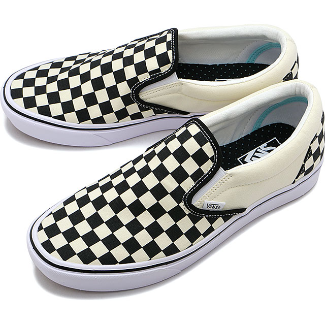 【7/20限定！楽天カード＆SPU最大36倍】バンズ VANS スニーカー コンフィクッシュ スリップオン [VN0A3WMDVO4 SS24] UA ComfyCush Slip-On メンズ・レディース 靴 ヴァンズ スリッポン （CLASSIC）CHECKERBOARD/TR 正規取扱店【cp】画像