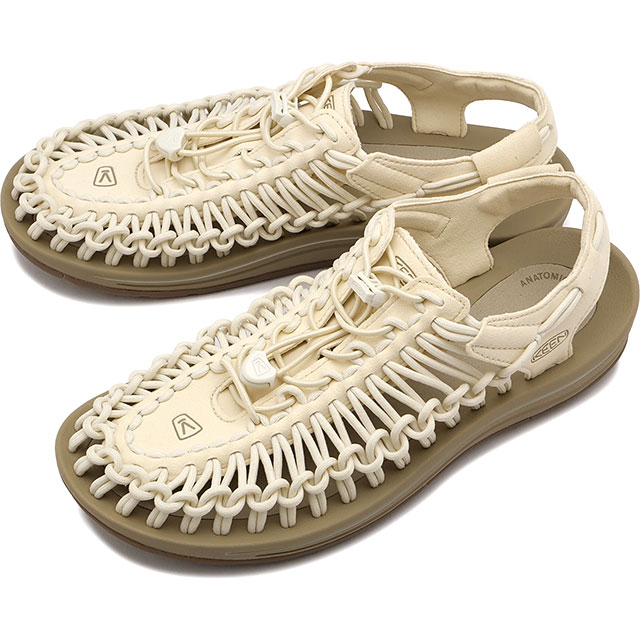 キーン KEEN メンズ サンダル ユニーク [1028173 SS24] M UNEEK 靴 キャンプ アウトドア White-Cap/Cornstalk 正規取扱店