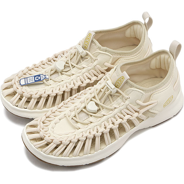 【4/18限定 最大P30倍】キーン KEEN レディース サンダル ユニーク オースリー [1028671 SS24] W UNEEK O3 靴 キャンプ アウトドア Birch/Star-White 正規取扱店