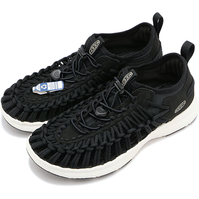 キーン KEEN レディース サンダル ユニーク オースリー [1028672 SS24] W UNEEK O3 靴 キャンプ アウトドア Black/Star-White 正規取扱店