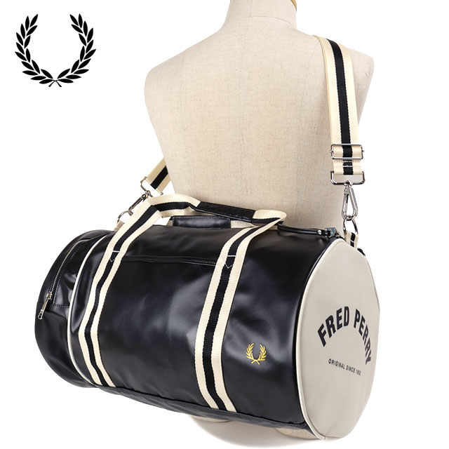 FRED PERRY フレッドペリー 2WAY ボストンバッグ バレルバック フレッドペリー FRED PERRY FRED PERRY ボストンバッグL7260