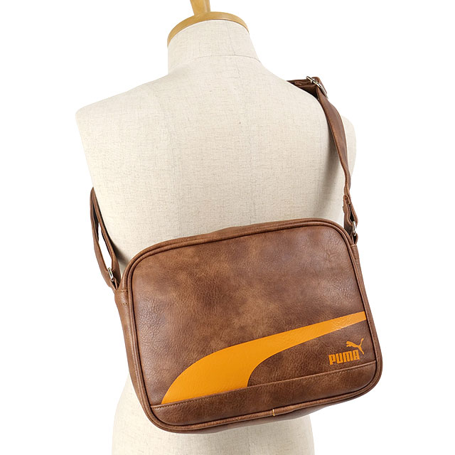プーマ PUMA 4L PUショルダー [J20323 SS24] メンズ・レディース 鞄 ショルダーバッグ ワンショルダー BROWN 正規取扱店