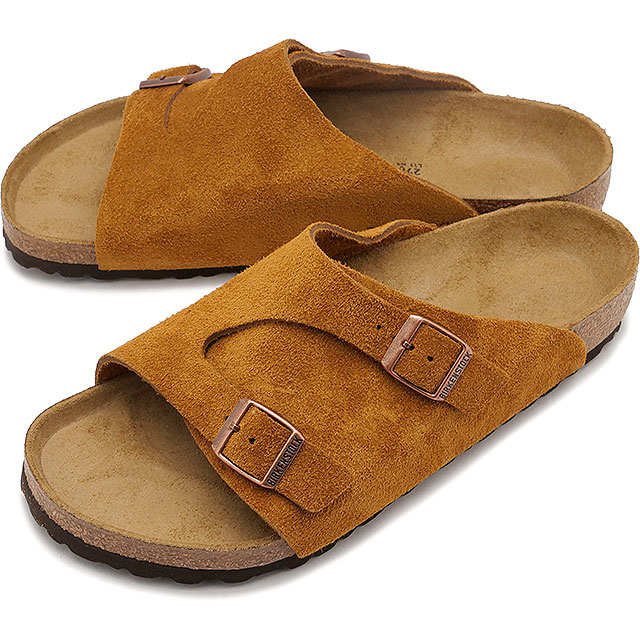 ビルケンシュトック BIRKENSTOCK サンダル チューリッヒ [1023842/1023891 SS24] ZURICH BS VL メンズ・レディース ドイツ製 コンフォートサンダル 健康サンダル MINK | SUEDE-LEATHER 正規取扱店