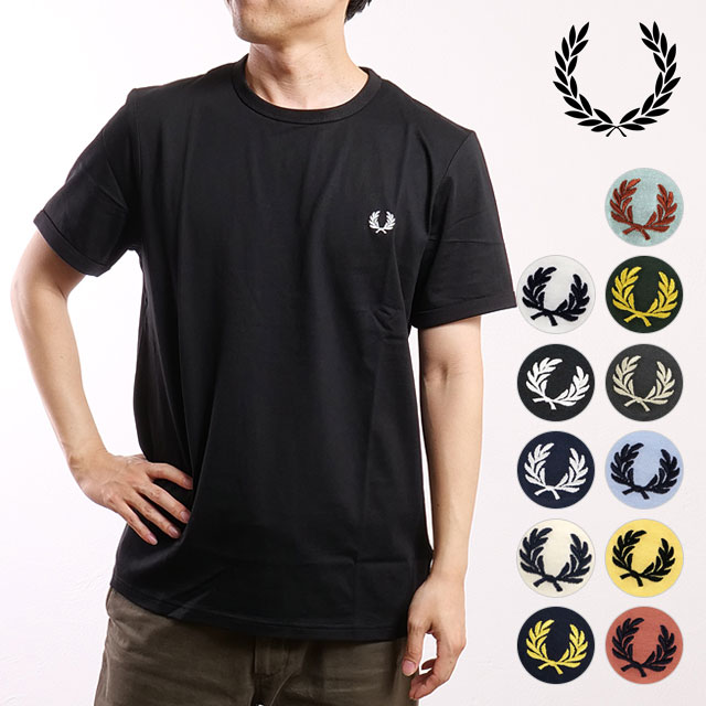 フレッドペリー FRED PERRY テープド リンガー Tシャツ [M4620-102] TAPED RINGER T-SHIRT メンズ トップス 半袖 BLACK 【メール便可】 楽天市場】フレッドペリー FRED PERRY メンズ テープド リンガー T