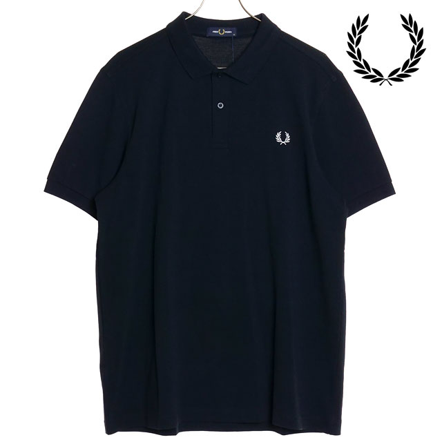 Fred Perry 黒 ポロシャツ 10080786.jpg