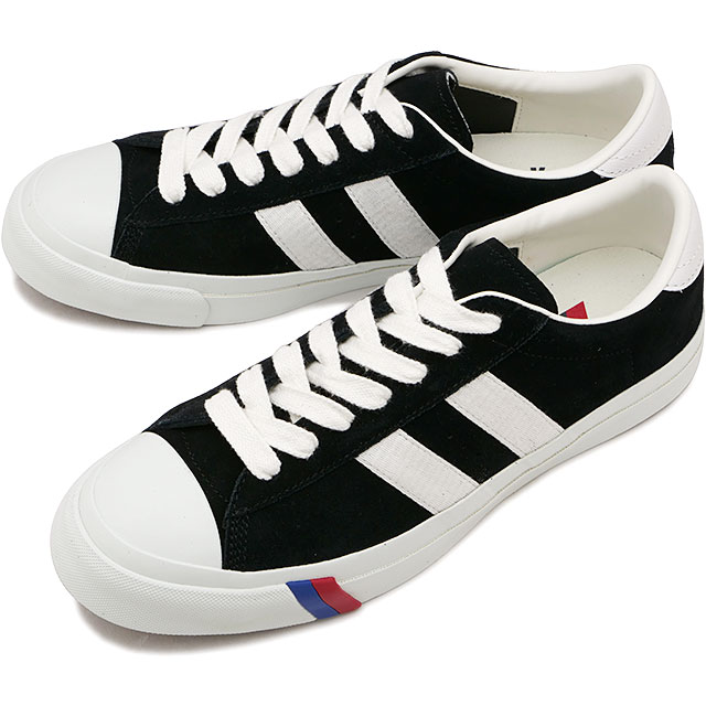 プロケッズ PRO-Keds スニーカー ロイヤルプラス スエード ロー [PN1021 SS25] ROYAL PLUS SUEDE LO メンズ・レディース 靴 シューズ Vibramソール BLACK 正規取扱店｜mischief シューズ＆アパレル