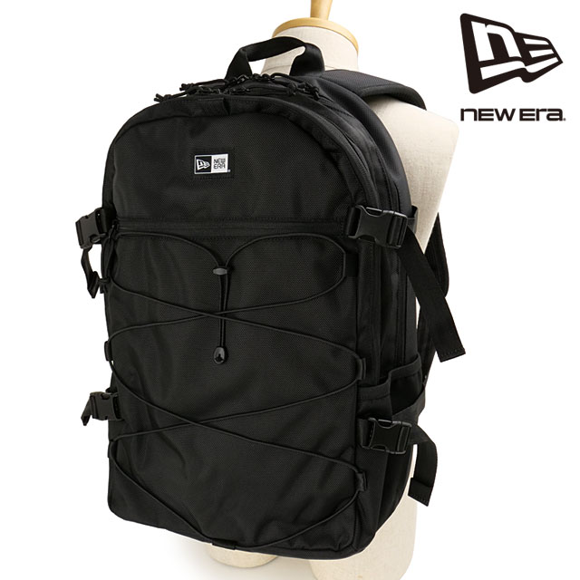 【7/25限定 最大P38倍】ニューエラ NEW ERA リュック コードパック [14521342 SS25] 28L CORD PACK メンズ・レディース 鞄 デイパック バックパック 通勤通学 ブラック 正規取扱店｜mischief シューズ＆アパレル