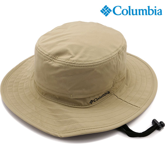 コロンビア Columbia ハット イエロードックマウンテンブーニー [PU5700-271 SS25] メンズ・レディース 帽子 サファリハット UVカット 撥水 ストレッチ素材 春夏 Ancient-Fossil カーキ 【メール便可】 正規取扱店