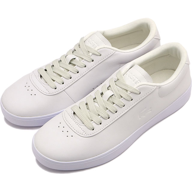 ラコステ LACOSTE スニーカー ベースショット エヴォ 125 1 SFA [49SFA0031-21G SS25] BASESHOT EVO 125 1 SFA レディース 靴 シューズ WHT/WHT 正規取扱店【cp】
