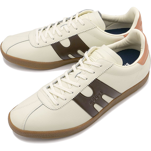【4/18限定 最大P31倍】モーブス mobus スニーカー ベルリン [M-2503T-1342 SS25] BERLIN メンズ 靴 カジュアルシューズ CREAM/D.BRW/AMBER 正規取扱店【cp】