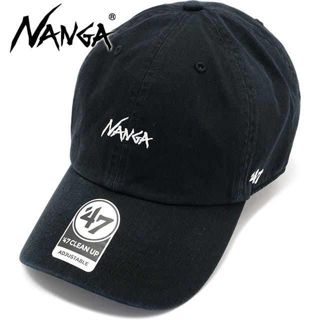コラボ ナンガ NANGA フォーティーセブン コットンキャップ [N2502-3A100Z SS25] NANGA×47 COTTON CAP メンズ・レディース 帽子 フリーサイズ アウトドア BLK 正規取扱店