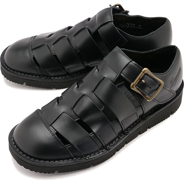 【7/30限定 最大P27倍】ダナー Danner レザーサンダル ピトック グルカ フレックス [D217010 SS25] PITTOCK GURUKHA FLEX メンズ 靴 Vibramソール 日本製 BLACK 正規取扱店｜mischief シューズ＆アパレル