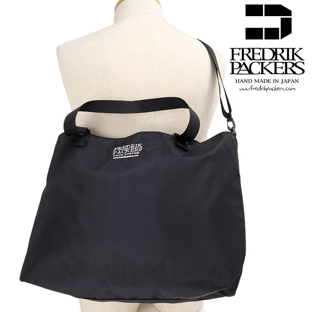フレドリックパッカーズ FREDRIK PACKERS ベーシック トートバッグ [SS25] 14L BASIC TOTE メンズ・レディース 鞄 肩掛け ショルダーバッグ BLACK 正規取扱店【cp】｜mischief シューズ＆アパレル