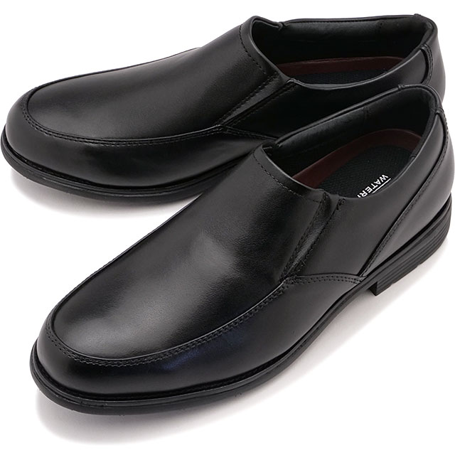 ロックポート ROCKPORT メンズ スリップオン ドレスレザー [ML0035 SS25] Slip On 靴 ビジネスシューズ カジュアル 防水 軽量 Black 正規取扱店｜mischief シューズ＆アパレル